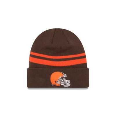 Sapca New Era Cleveland Browns NFL Cuff Knit Beanie - Maro